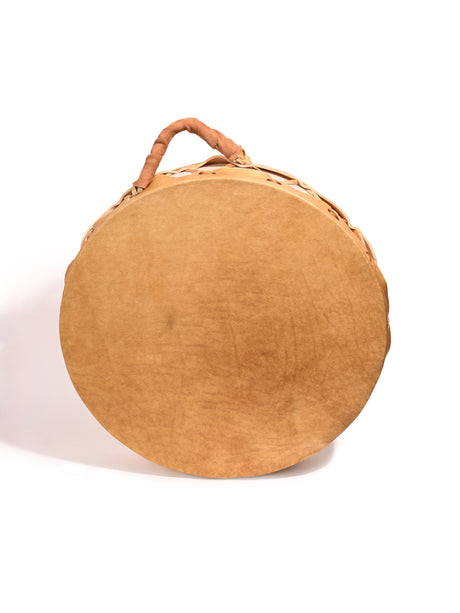 Native American Style Buffalo Double-Sided Hand Drum | mmhd-27-18 in
