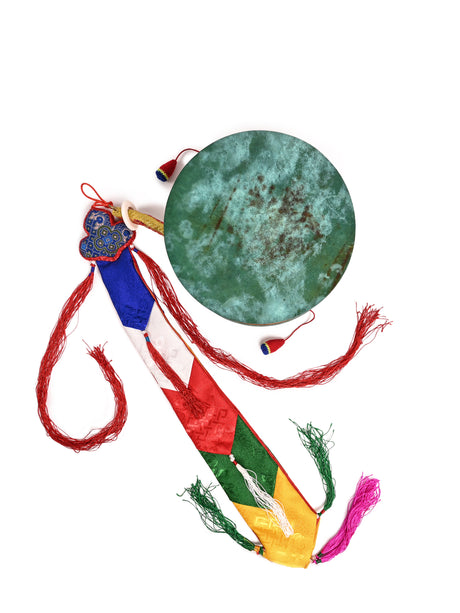 High Quality Tibetan Chod Damaru Hand Drum - mmhd-33