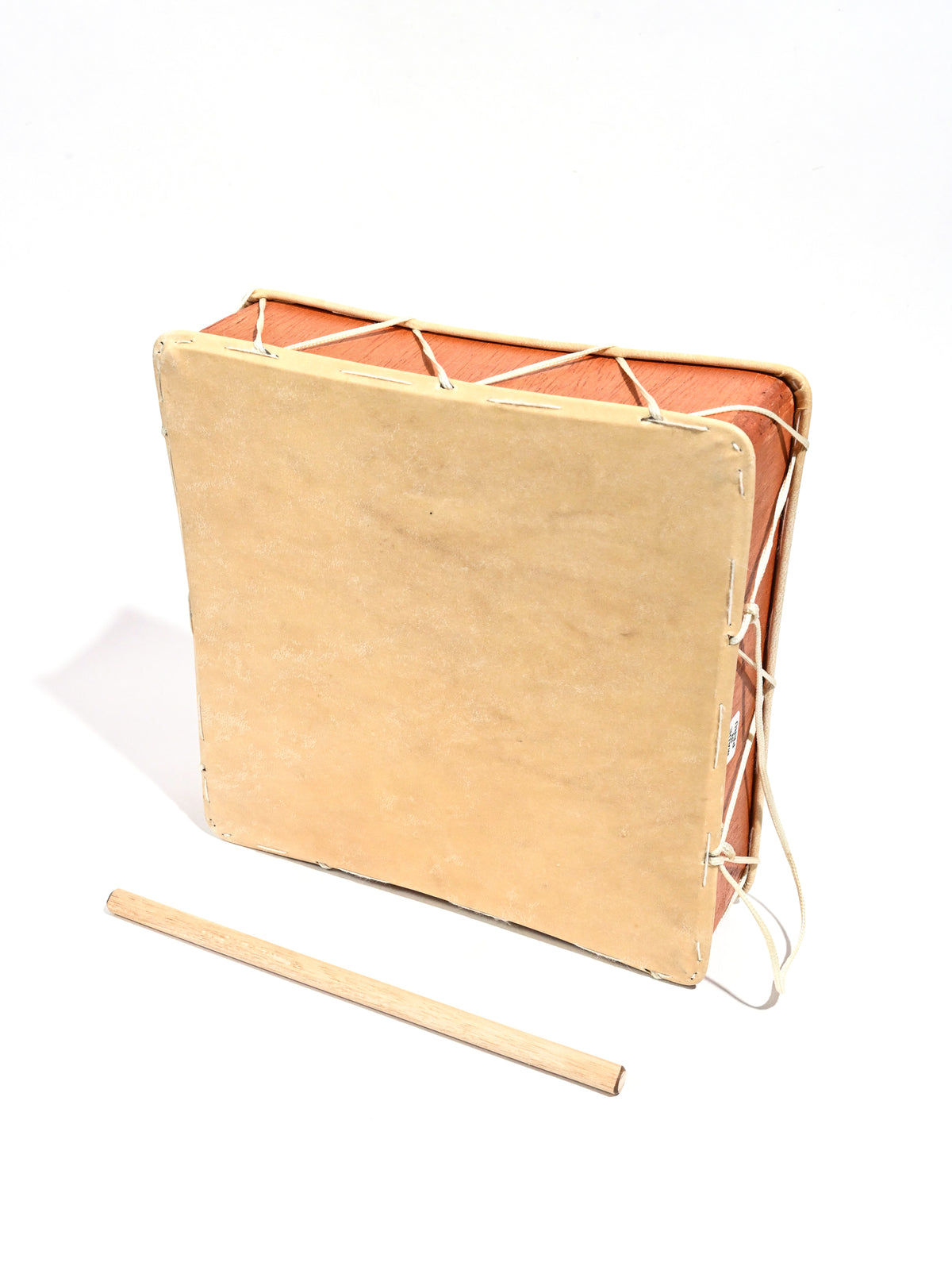 Peruvian Square Two-Sided Hand Drum 1 | mmhd0006