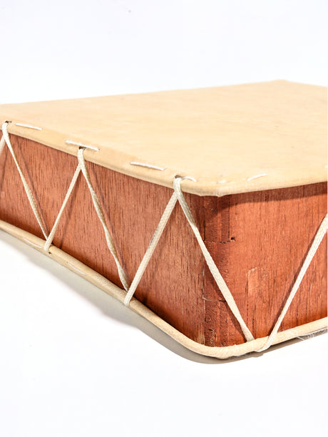 Peruvian Square Two-Sided Hand Drum 2 | mmhd0006