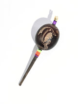 Peruvian Amazon Gourd Rattle - Dolphin