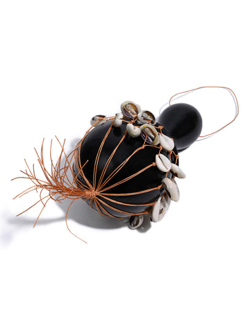 Calabash Gourd and Cowrie Shell Shaker