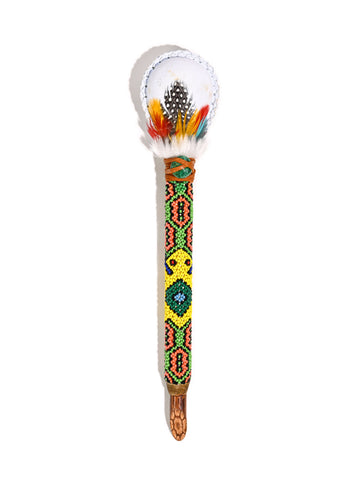 Ayahuasca Vine Beaded Rattle