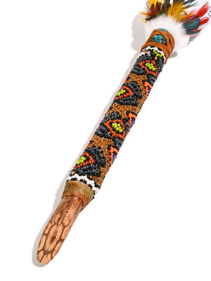 Ayahuasca Vine Bead Rattle 1 | mmr0133-Celestial