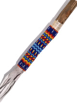 Elk Beaded Rattle | mmr0143