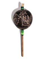 Peruvian Amazon Gourd Rattle - Hummingbird | mmr026-Medium 