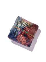 Raku Square Rattle | mmr041- Bumble Bee