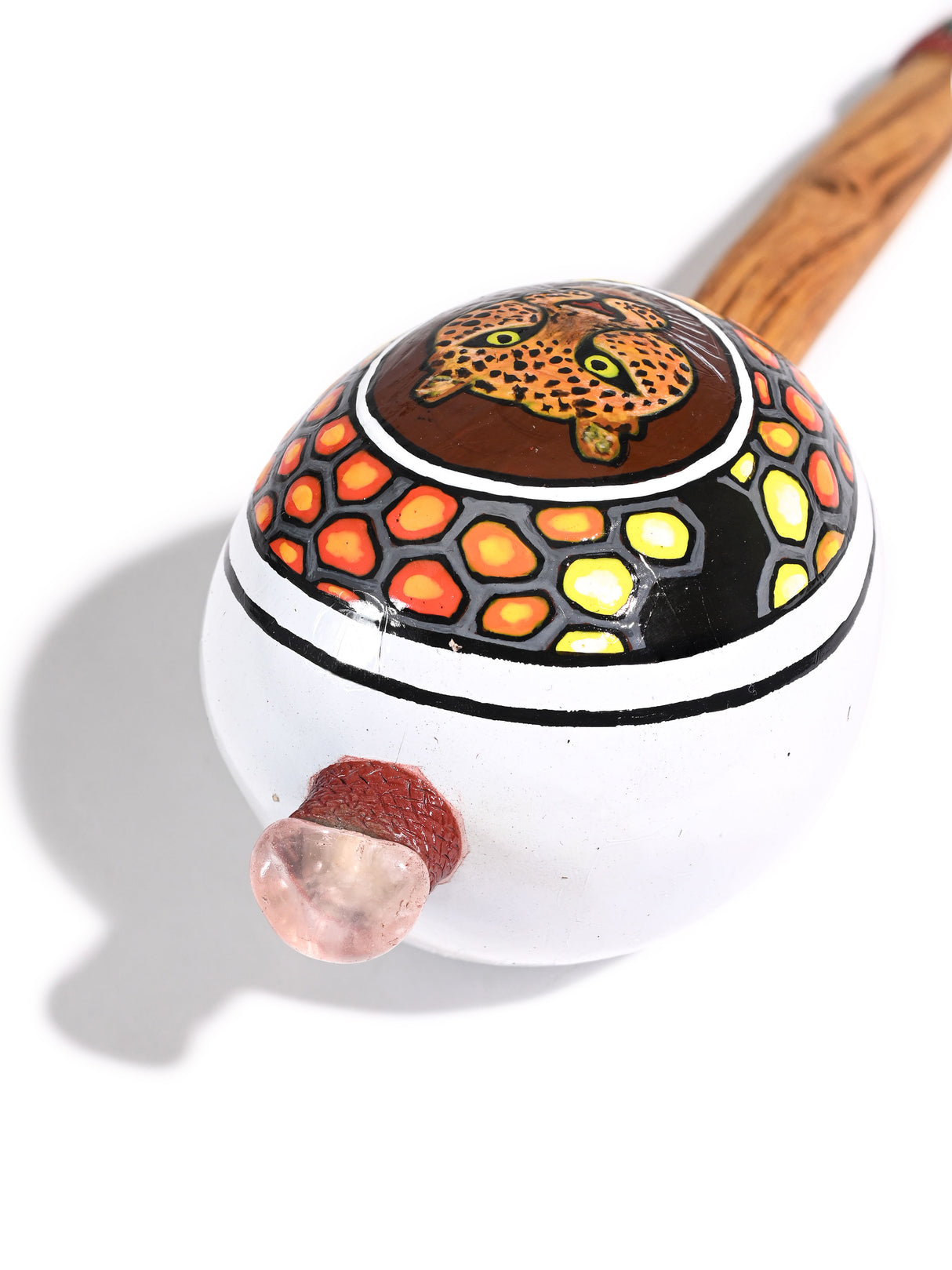 Peruvian Maraca Painted - Jaguar 3 | mmr082