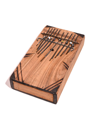Kenyan Wooden Kalimba Thumb Piano