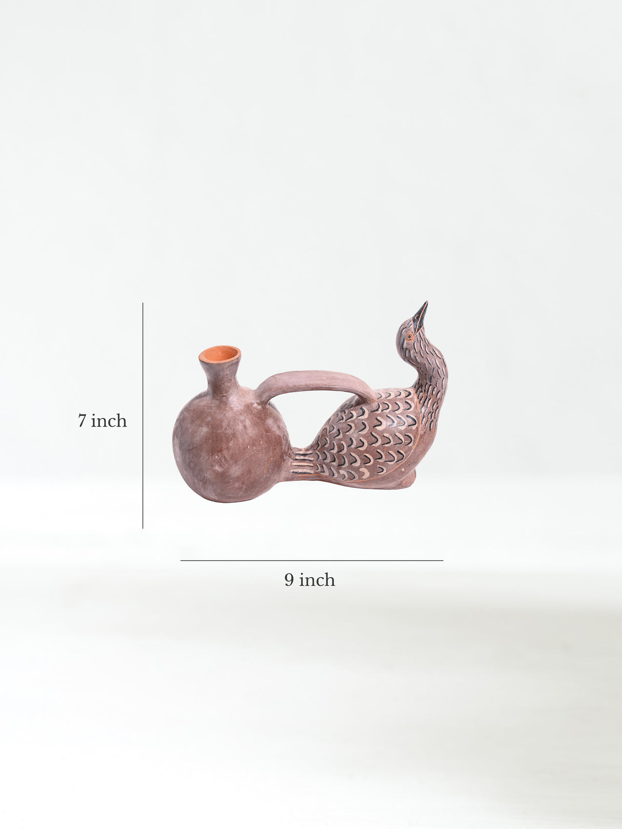 Huaco Silbador-Peruvian Whistling Vessel - Partridge Dimension | mmwv044