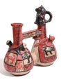 Huaco Silbador-Peruvian Whistling Vessel - Female Cougar 1 | mmwv027