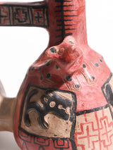 Huaco Silbador-Peruvian Whistling Vessel - Female Cougar 5 | mmwv027