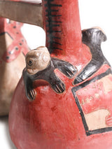 Huaco Silbador-Peruvian Whistling Vessel - Female Cougar 6 | mmwv027
