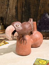 Huaco Silbador-Peruvian Whistling Vessel - Parrot - mmwv046