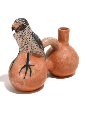 Huaco Silbador-Peruvian Whistling Vessel - Kestrel