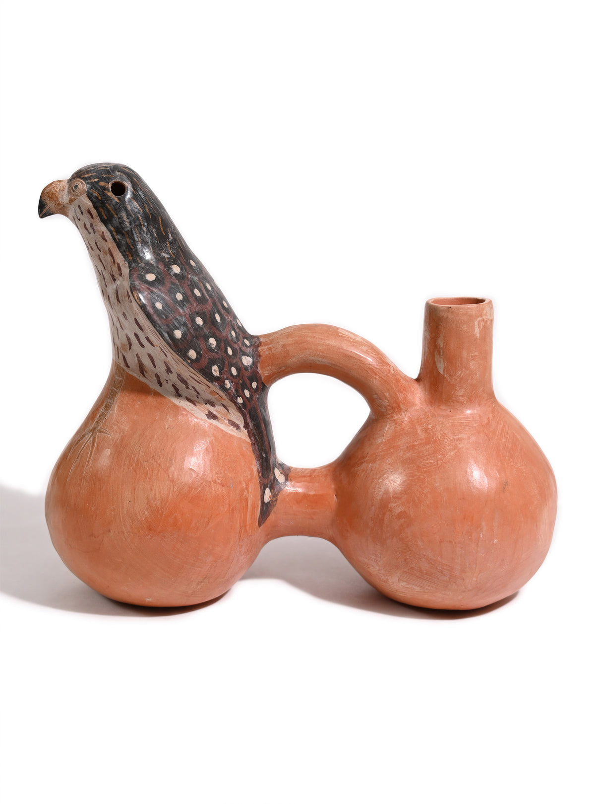 Huaco Silbador-Peruvian Whistling Vessel - Kestrel 4 | mmwv051