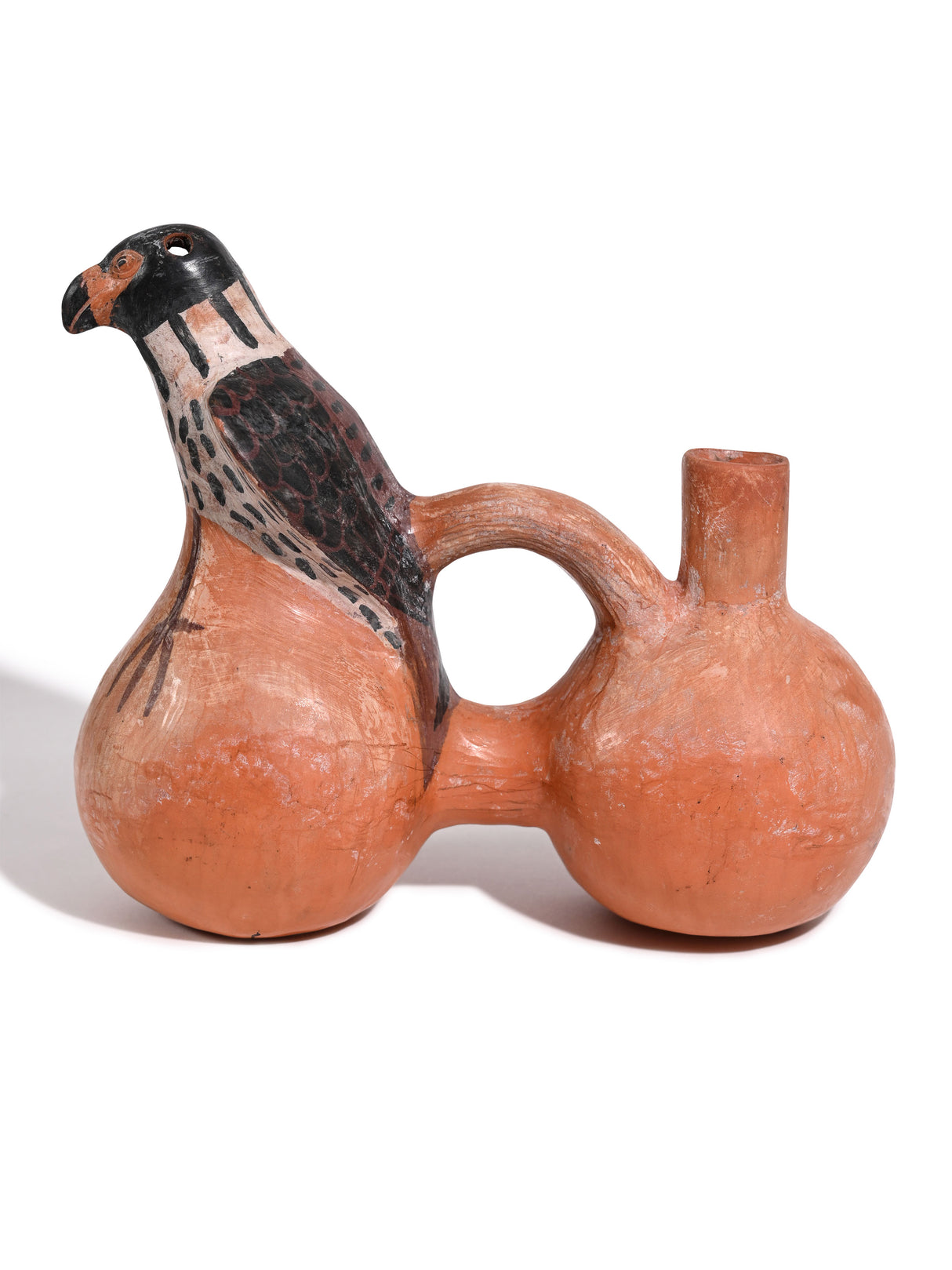 Huaco Silbador-Peruvian Whistling Vessel - Kestrel 6 | mmwv051