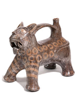 Huaco Silbador-Peruvian Whistling Vessel - Jaguar