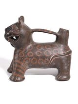 Huaco Silbador-Peruvian Whistling Vessel - Jaguar - Small 1 | mmwv057