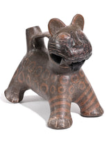 Huaco Silbador-Peruvian Whistling Vessel - Jaguar - Small 4 | mmwv057