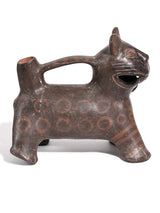 Huaco Silbador-Peruvian Whistling Vessel - Jaguar - Small 5 | mmwv057