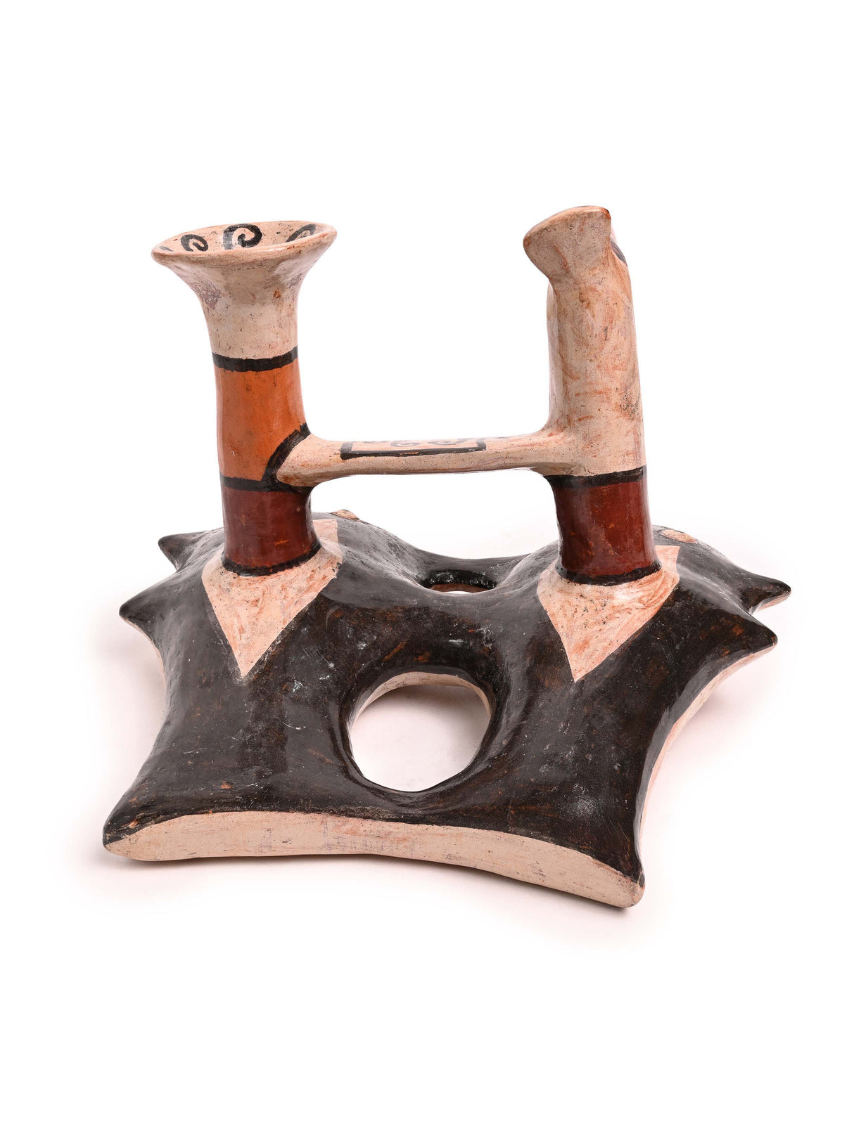 Huaco Silbador-Peruvian Whistling Vessel - The Fish & The Hummingbird 4 | mmwv058