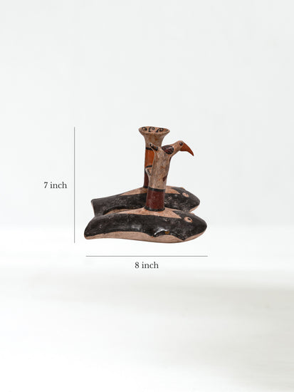 Huaco Silbador-Peruvian Whistling Vessel - The Fish & The Hummingbird Dimension | mmwv058
