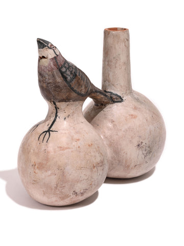 Huaco Silbador-Peruvian Whistling Vessel - The Sparrow