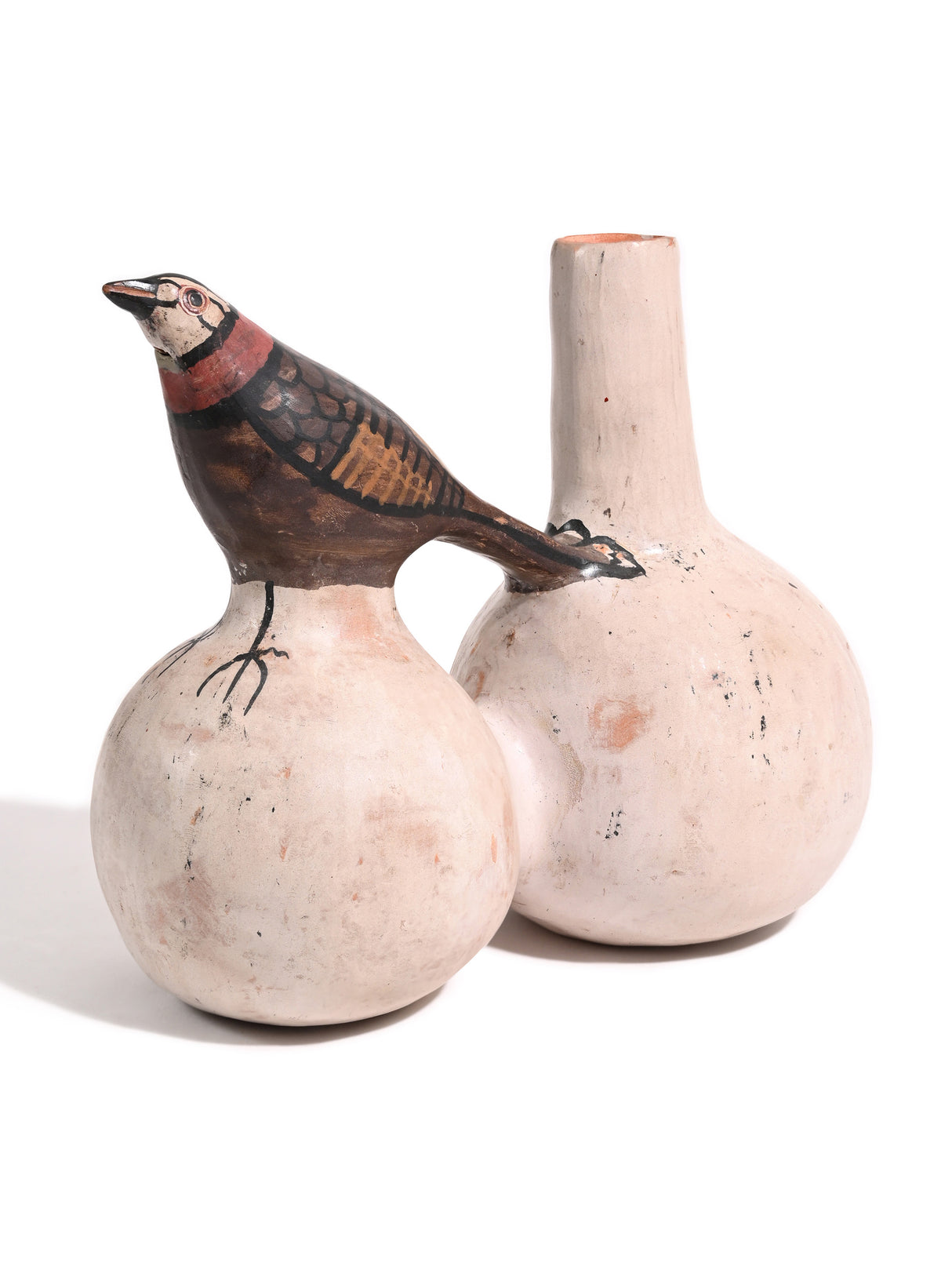 Huaco Silbador-Peruvian Whistling Vessel - The Sparrow