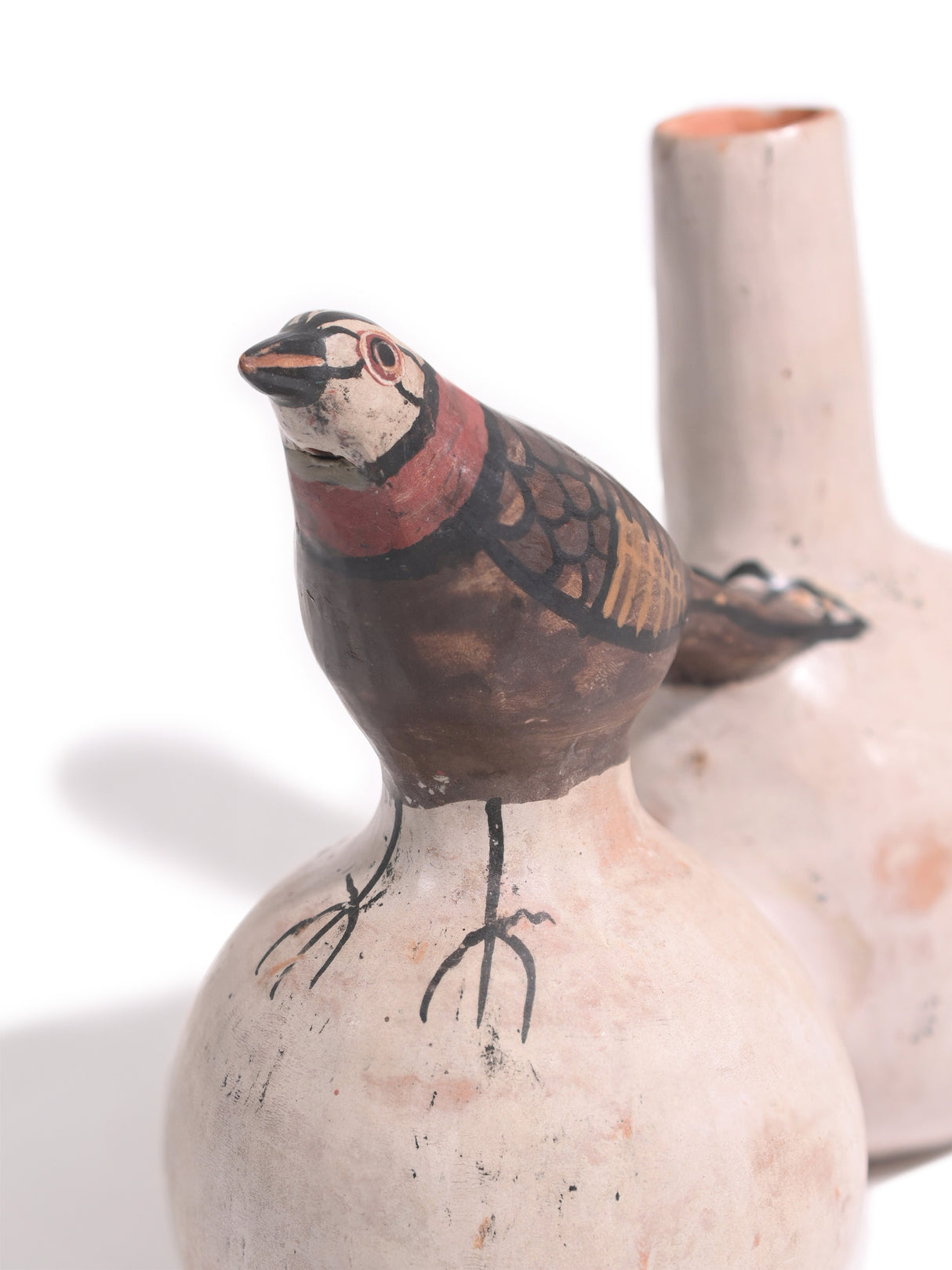 Huaco Silbador-Peruvian Whistling Vessel - The Sparrow 2 | mmwv059