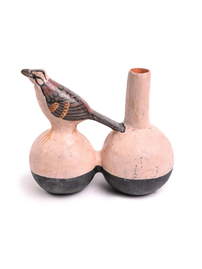 Huaco Silbador-Peruvian Whistling Vessel - The Sparrow 2 | mmwv059
