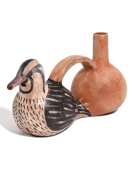Huaco Silbador-Peruvian Whistling Vessel - River Duck 1 | mmwv062