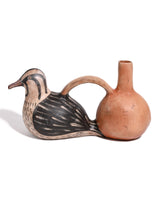 Huaco Silbador-Peruvian Whistling Vessel - River Duck 3 | mmwv062