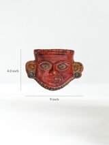 Lambayeque Ceremonial Huaco Silbador - Whistling Mask 5 | mmwv065