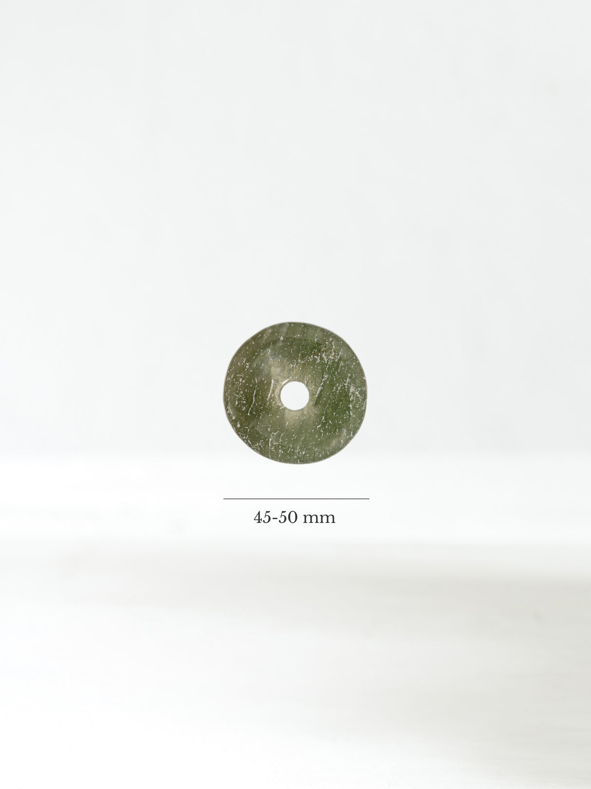 Pi Stone - Green Aventurine Natural Dimension | pi054