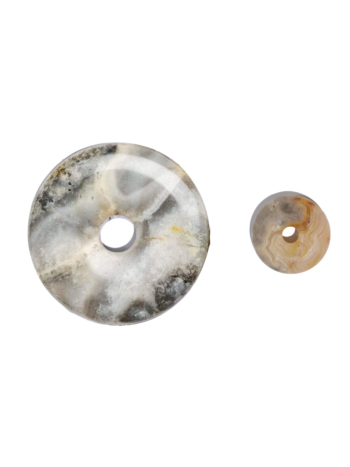 Pi Stone - Crazy Lace Agate | pi062-Gray-White | pi093-Gray-White 