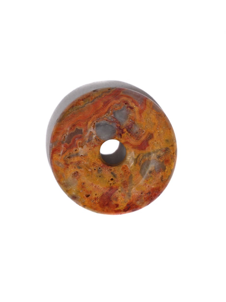 Pi Stone - Crazy Lace Agate 1 | pi093-Orange