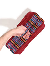 Foldable Lotus Meditation Cushion 1 | pl009-Burgundy