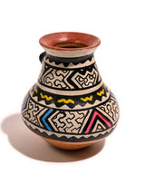 Shipibo Amazon Jungle Ceramic Effigy Vessel 1 | po010-Blue-Yellow