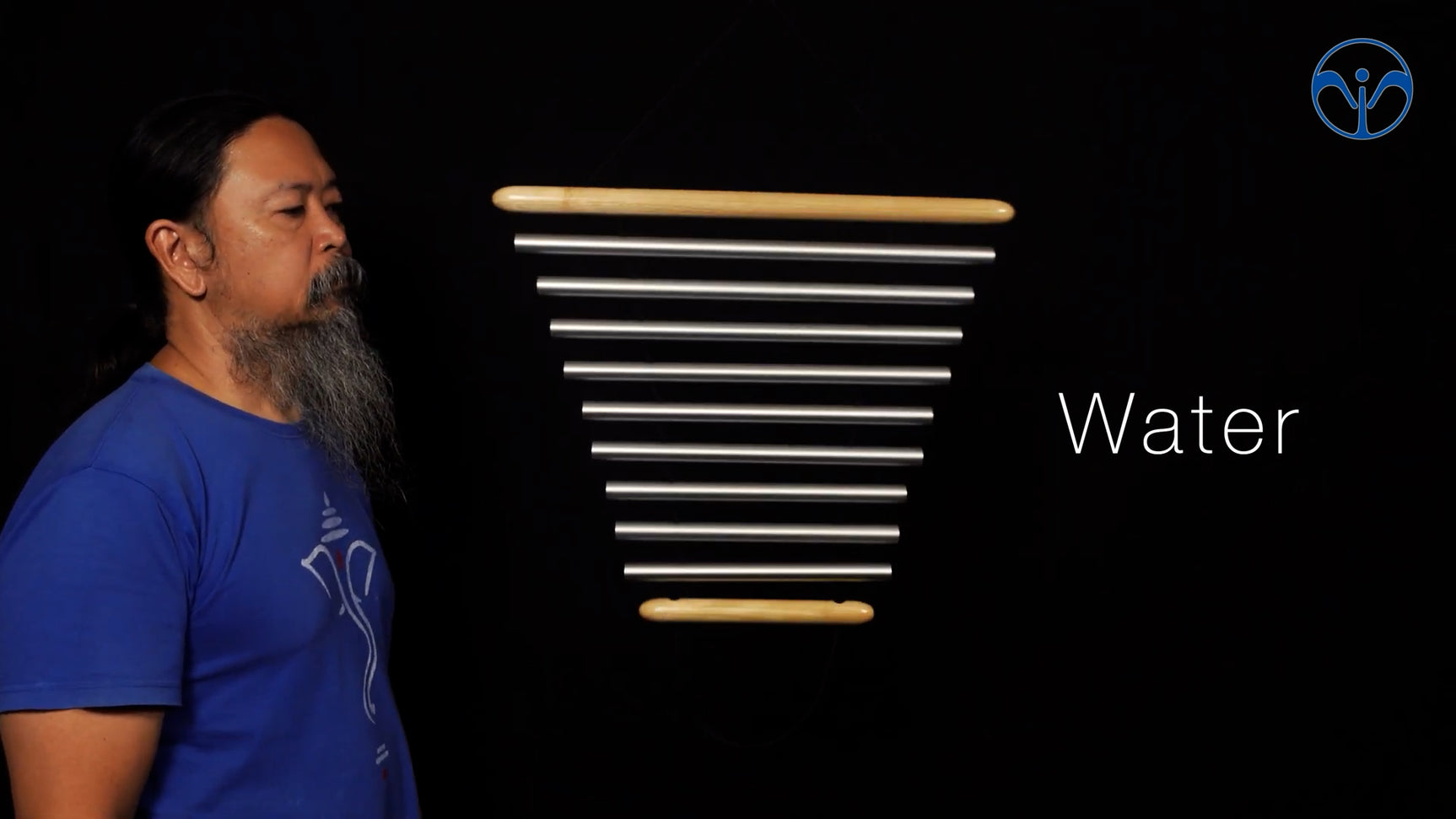 Swinging Chimes 9 Bar Video | mmch16-Water 