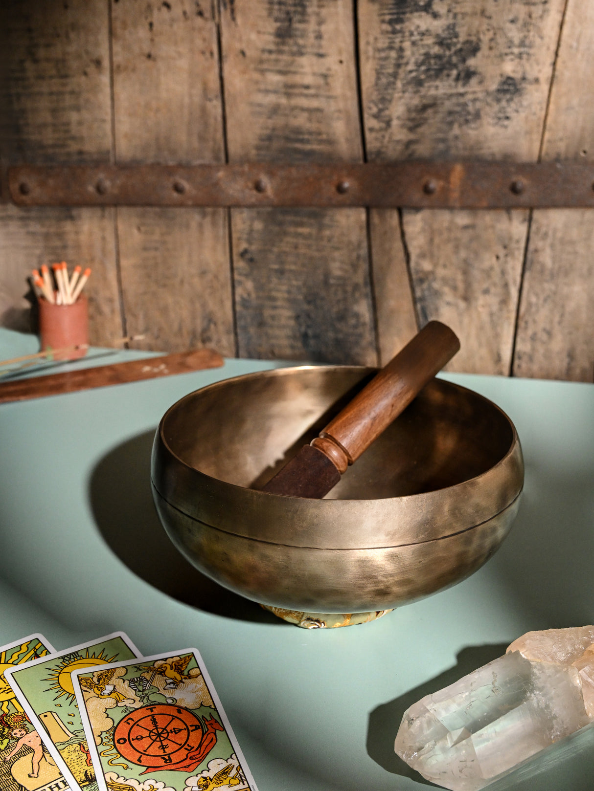 Antique Finish Tibetan Healing Grade Singing Bowl LS | sb054