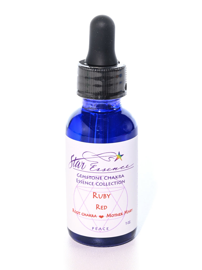 Root Chakra Essence: Red Ruby - Mother Mary