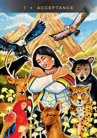 Sacred Mushroom Oracle: A 44-Card Deck and Guidebook