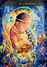 Sacred Mushroom Oracle: A 44-Card Deck and Guidebook