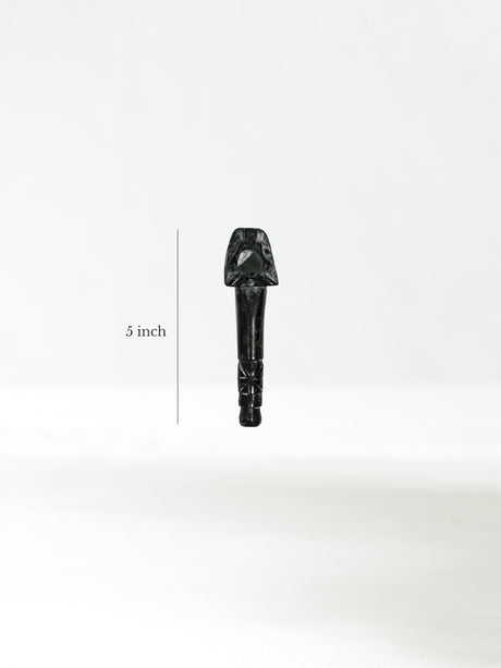 Jaguar Stone Carved Pipe Dimension | si0036-Large