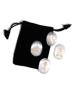 si0042 | Stone Reiki Sets Selenite Usai Reiki Set