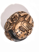 Andean Mother Egg Stone Carving