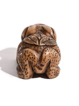 Hand Carved Stone Frog - Kintu 2 | si0154