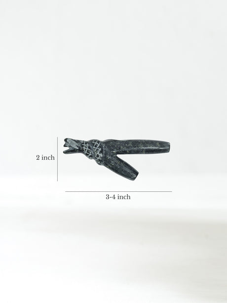 Kuripe Pipe of Machu Picchu Stone Anaconda Dimension | si0341