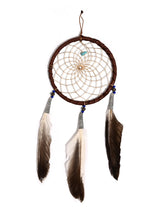 4" Turquoise Stone Dreamcatcher